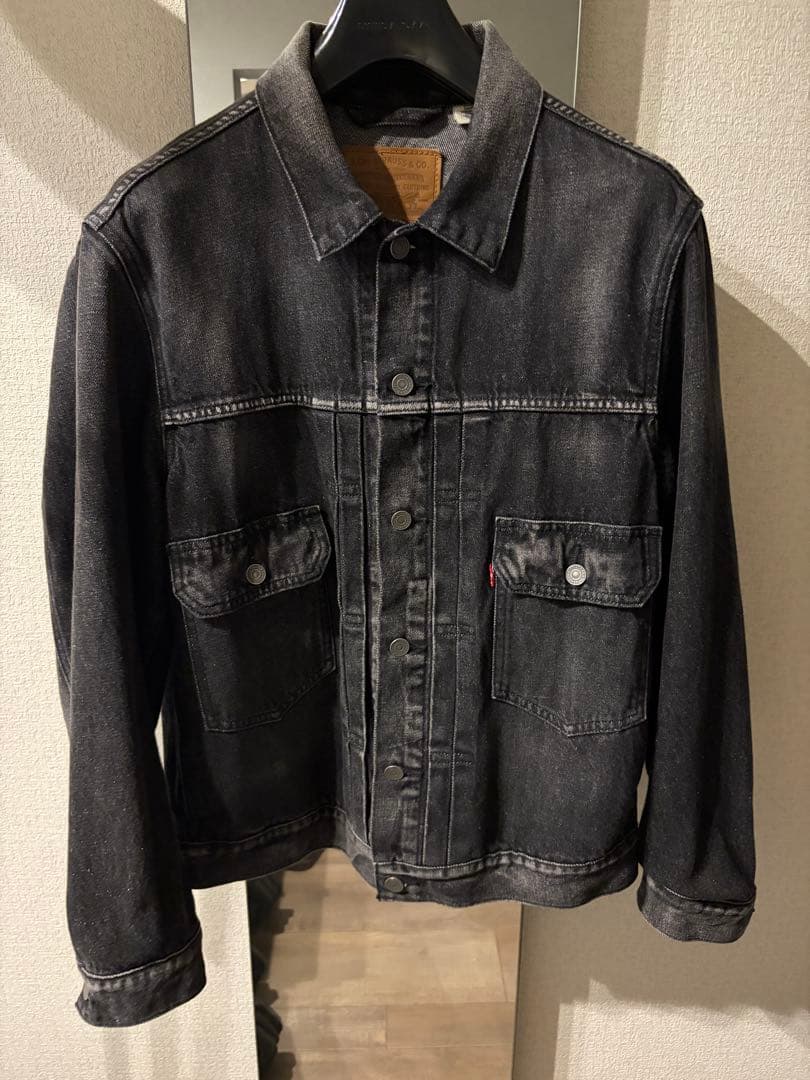 BIOTOP Levi's 2nd ブラックデニムジャケット size M