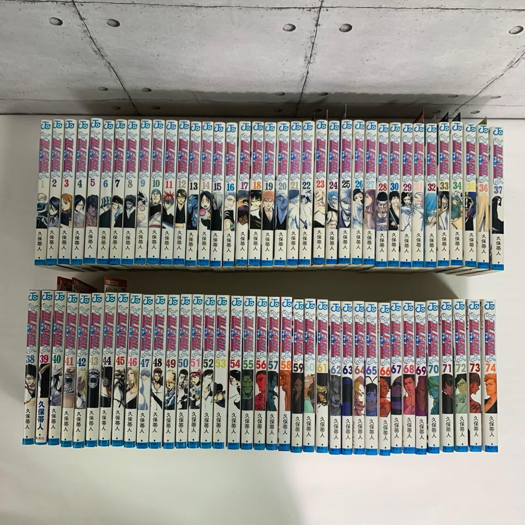【初版多数・全巻】★BLEACH 全74巻セット★　ブリーチ　久保帯人