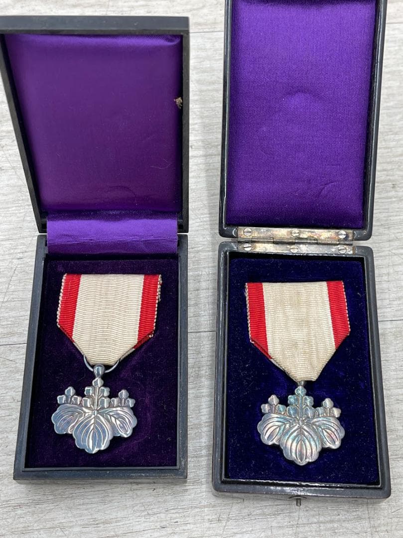 支那事変従軍記章 勲八等白色桐葉章 勲七等瑞宝章 他 7点 まとめて 勲章