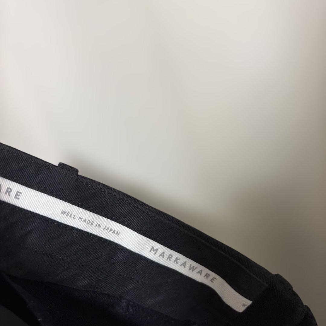 MARKAWARE ワンタック トラウザー
