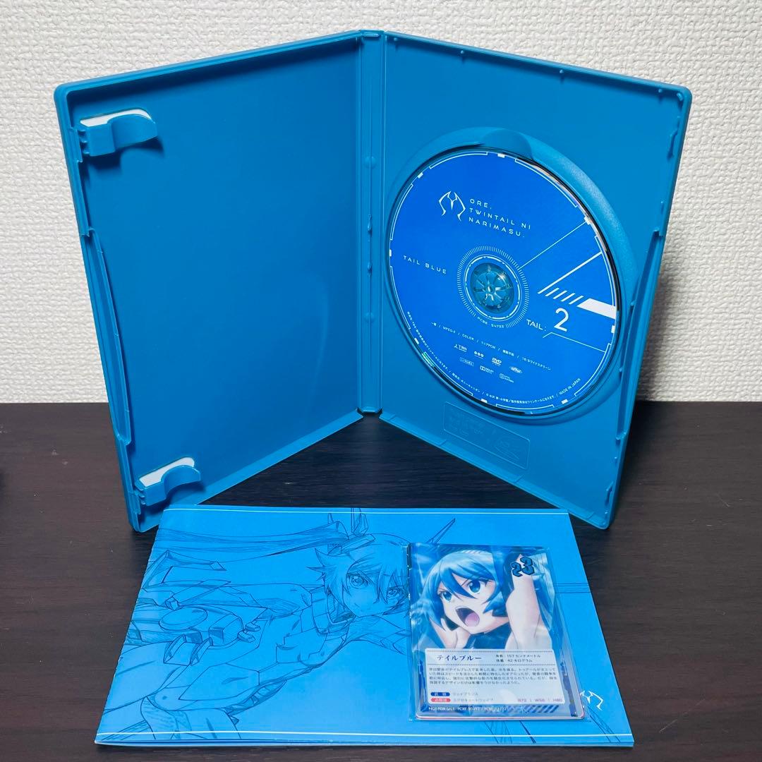 【初回限定版•特典カード未開封】俺,ツインテールになります。全6巻 DVD 全巻