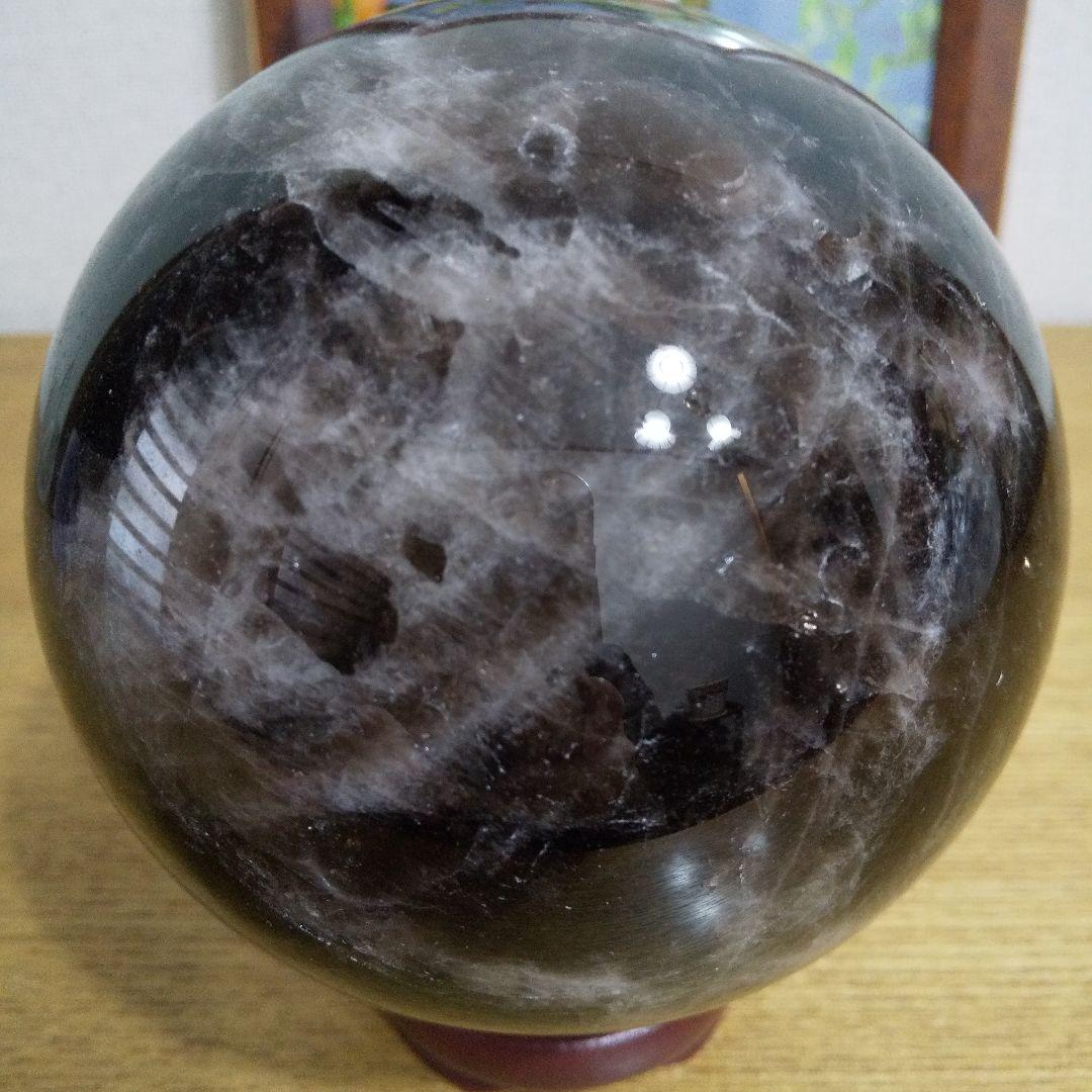 モリオン 丸玉 105mm 1.5kg 台座付き