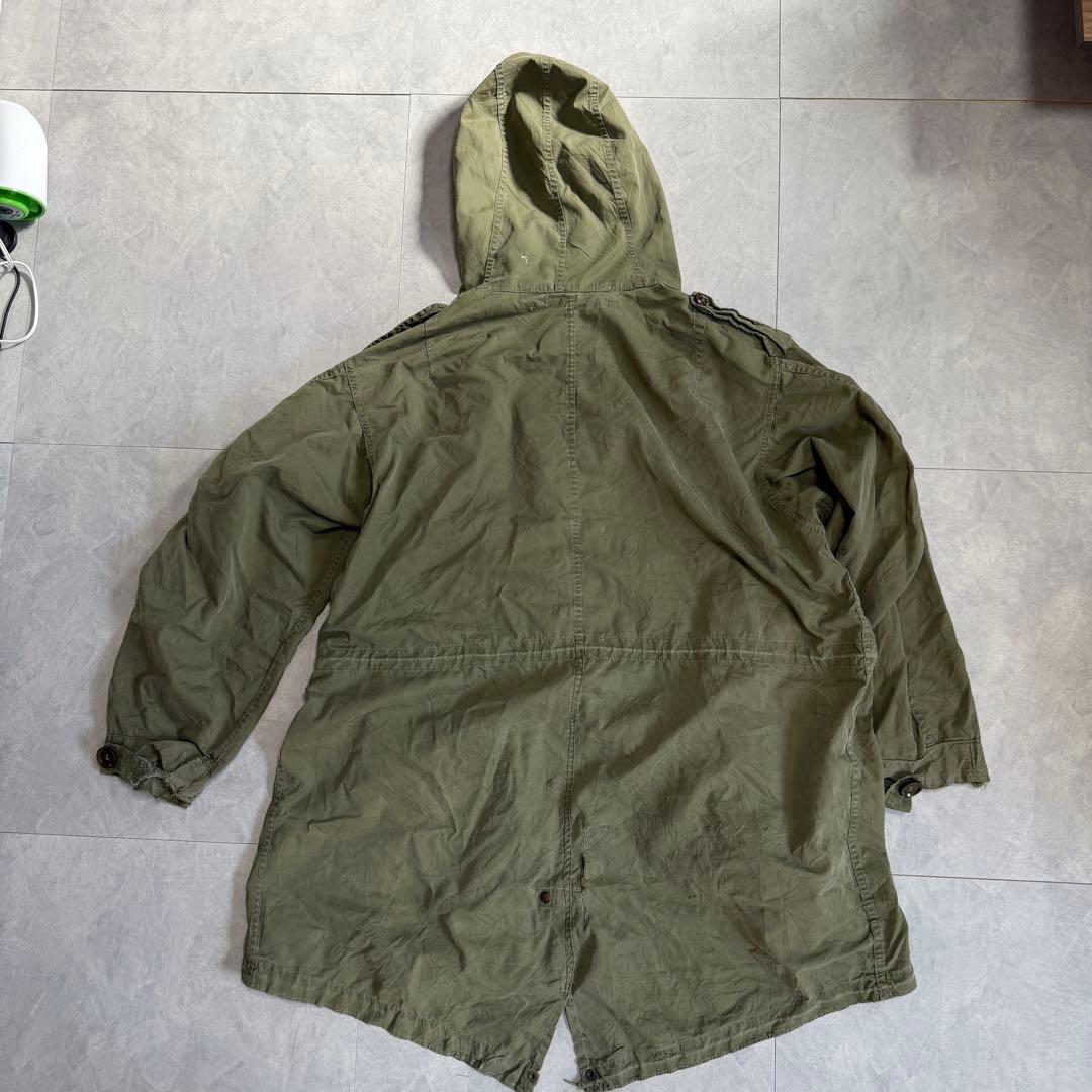【大戦級アジ】50s US ARMY M-51 モッズコート ボロ加工