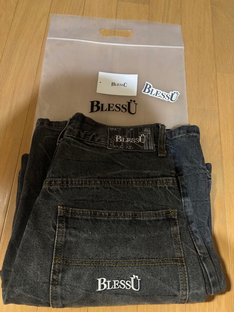 BLESS Ü BU baggy denim pants Mサイズ