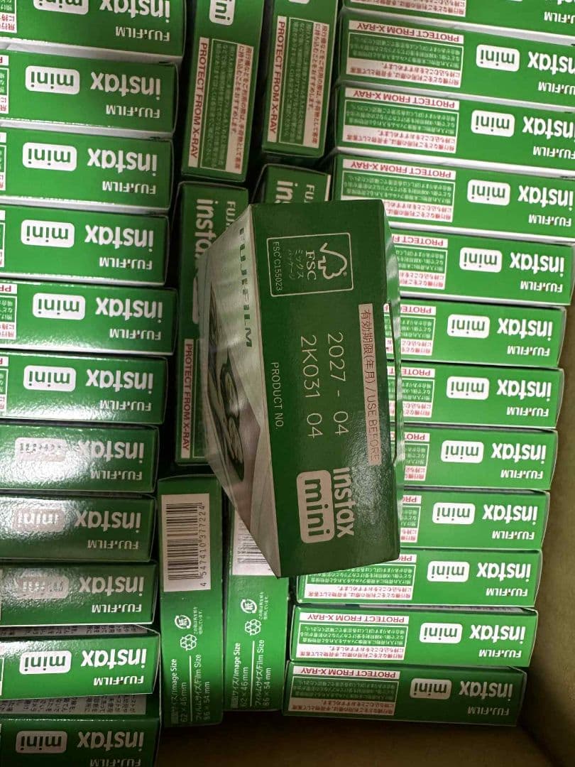 INSTAX FUJIFILM チェキ用フィルム 10枚　100箱