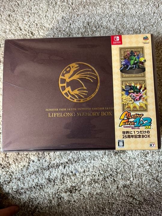 【新品未開封】　モンスターファーム１&２　Switch版　特典付き