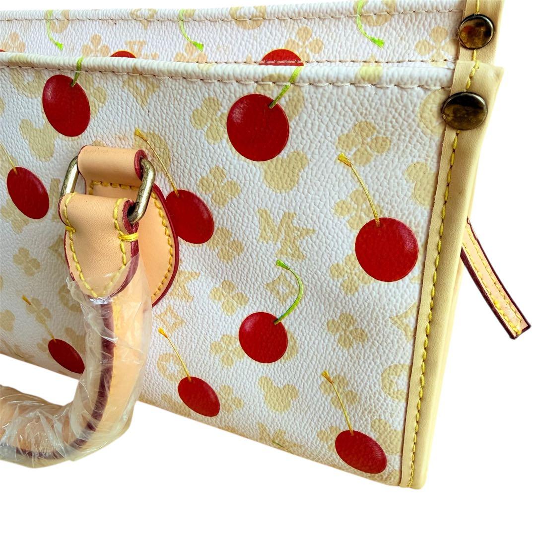 【希少・激レア】ディズニー　ミッキー　モノグラム　チェリー　バッグ　匿名配送