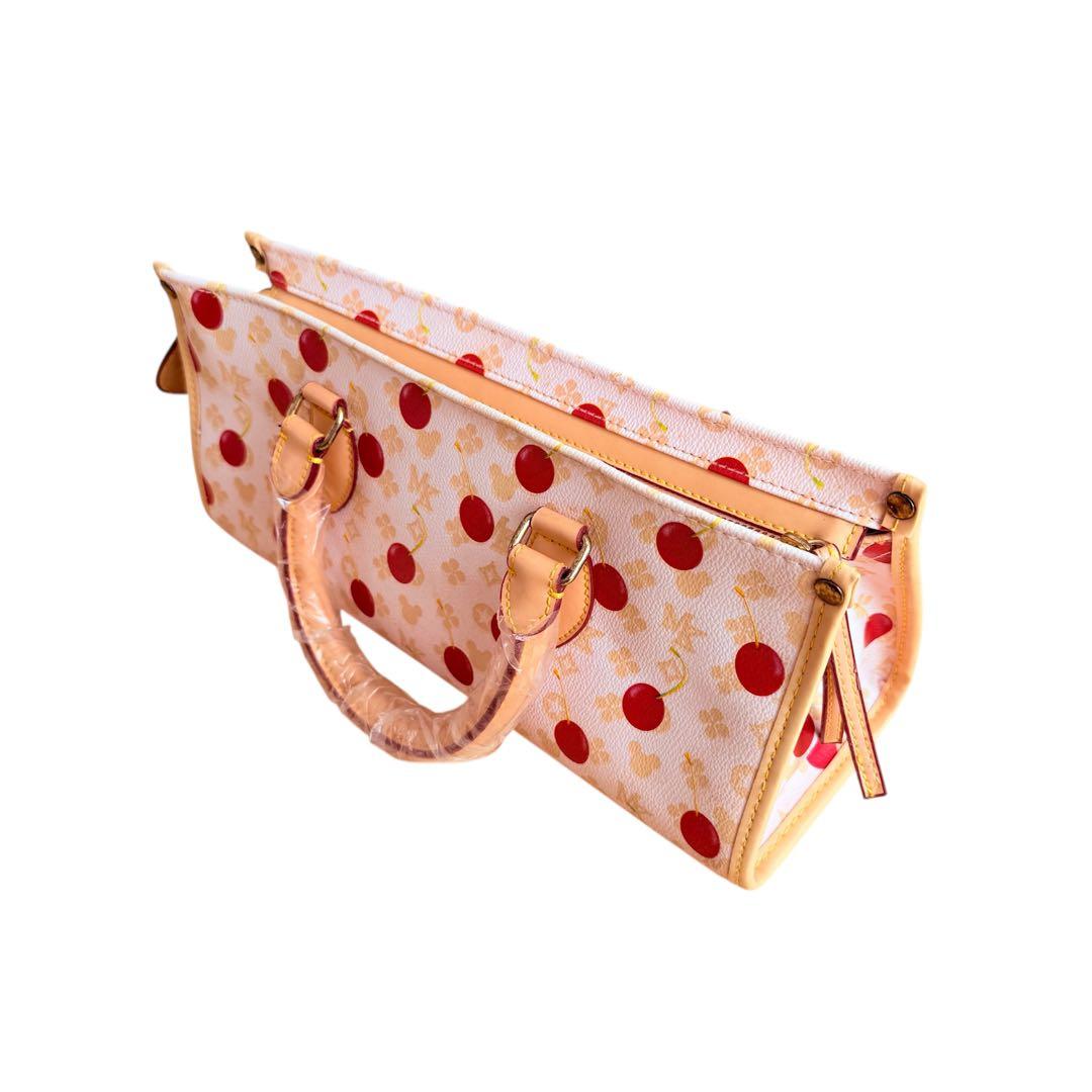 【希少・激レア】ディズニー　ミッキー　モノグラム　チェリー　バッグ　匿名配送