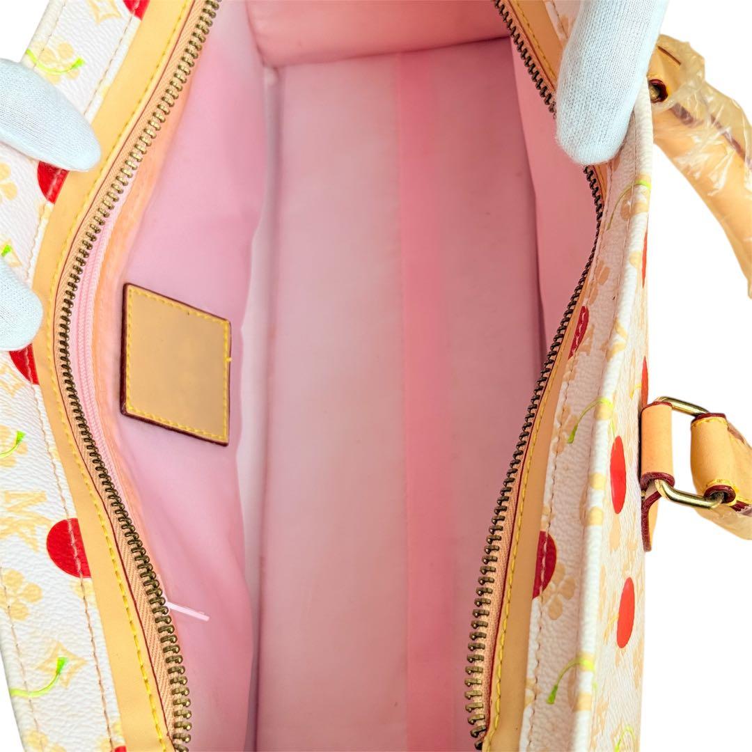 【希少・激レア】ディズニー　ミッキー　モノグラム　チェリー　バッグ　匿名配送