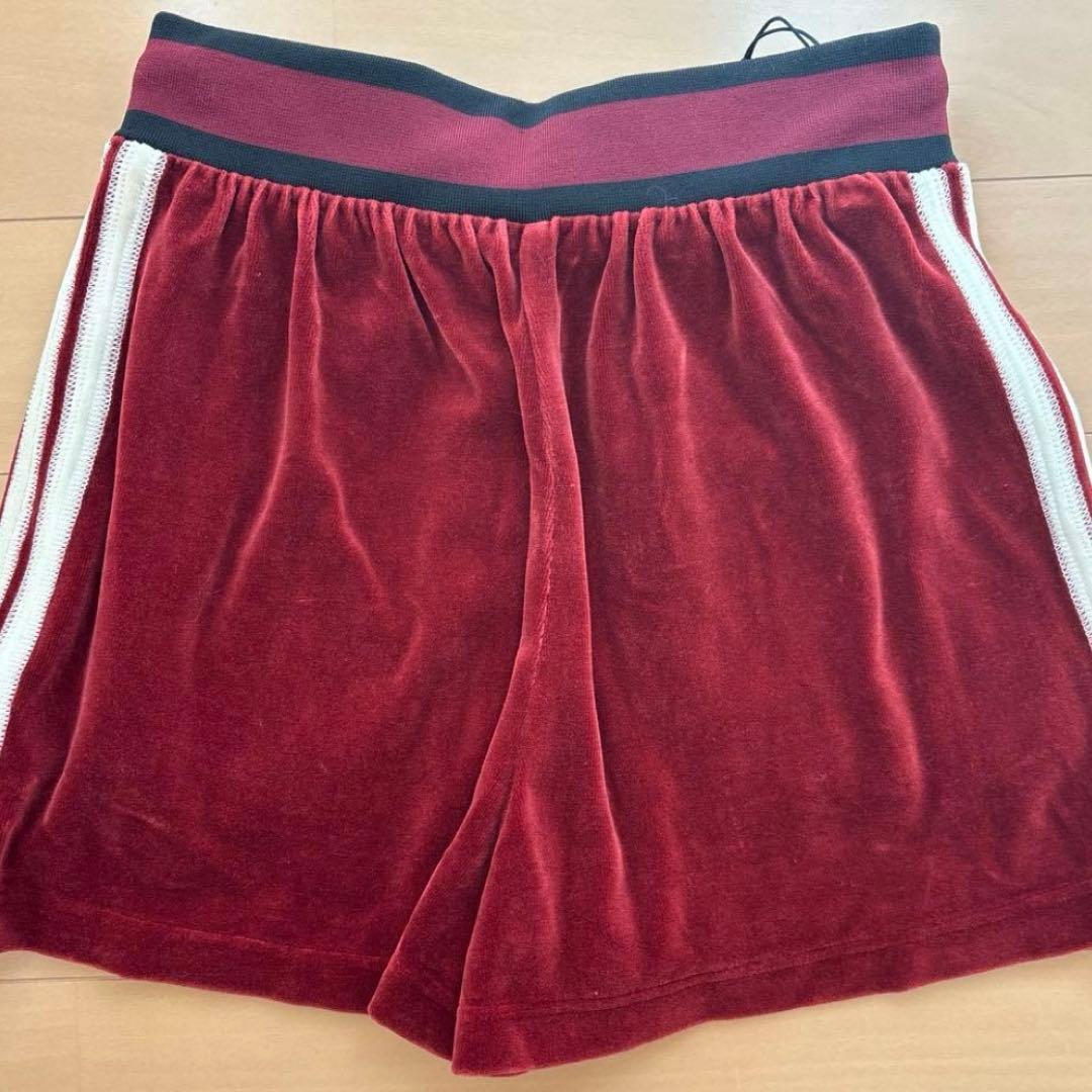 【未使用品】GUCCI アディダス コラボ ショートパンツ