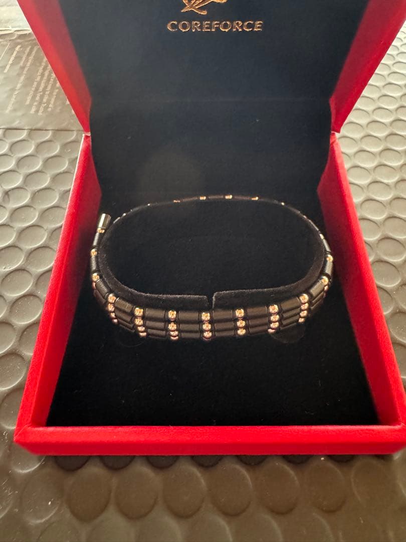 COREFORCE ブラックネックレス　70cm