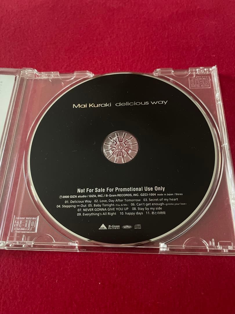 非売品　倉木麻衣　サンプル　CD delicious way