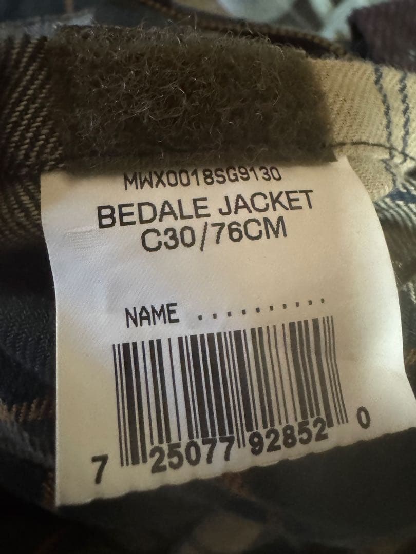 Barbour BEDALE バブアー　オイルドジャケット