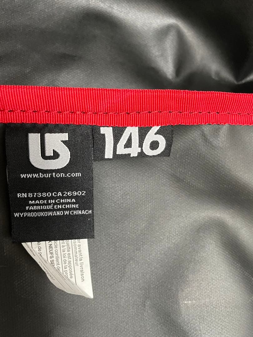 スノーボード　ケース　バッグ　カバー　バートン　美品　146センチ