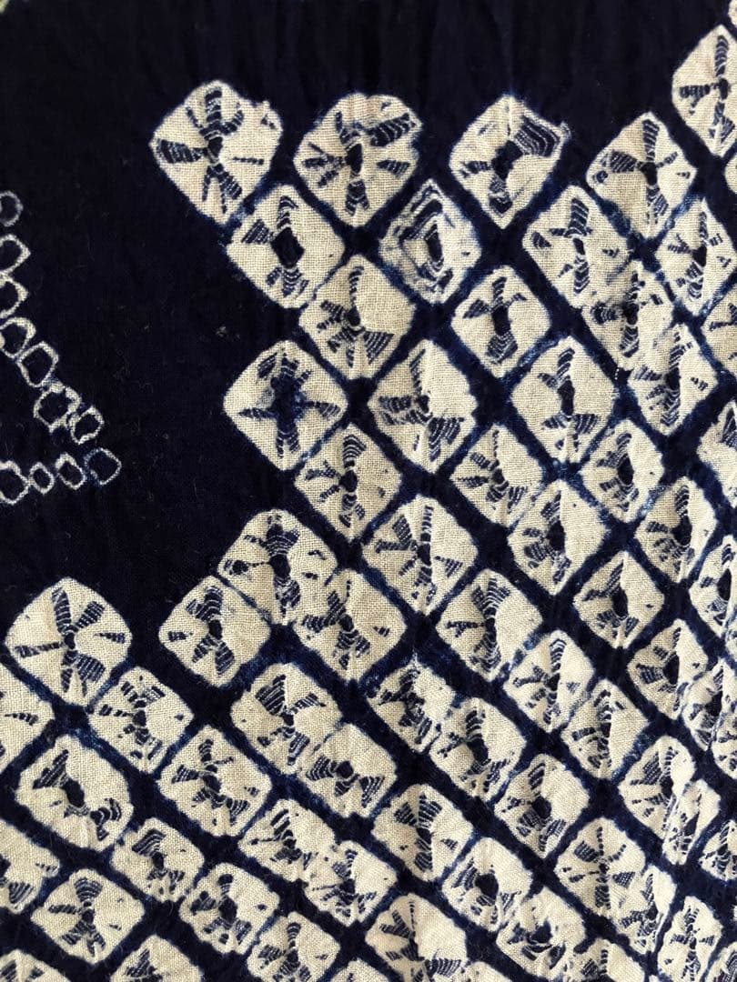 有松絞り　浴衣　トールサイズ　163cm