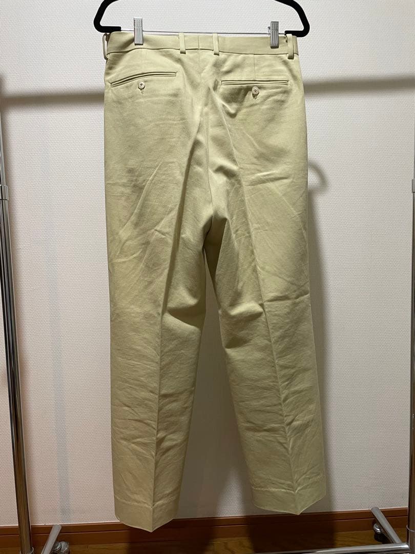 auralee オーラリーWASHED HEAVY CHINO SLACKS