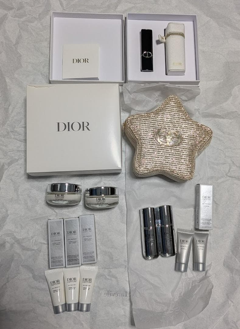 Dior☆カプチュールセラム＆クレーム＆ポーチ＆ルージュ ディオール＆ホルダー