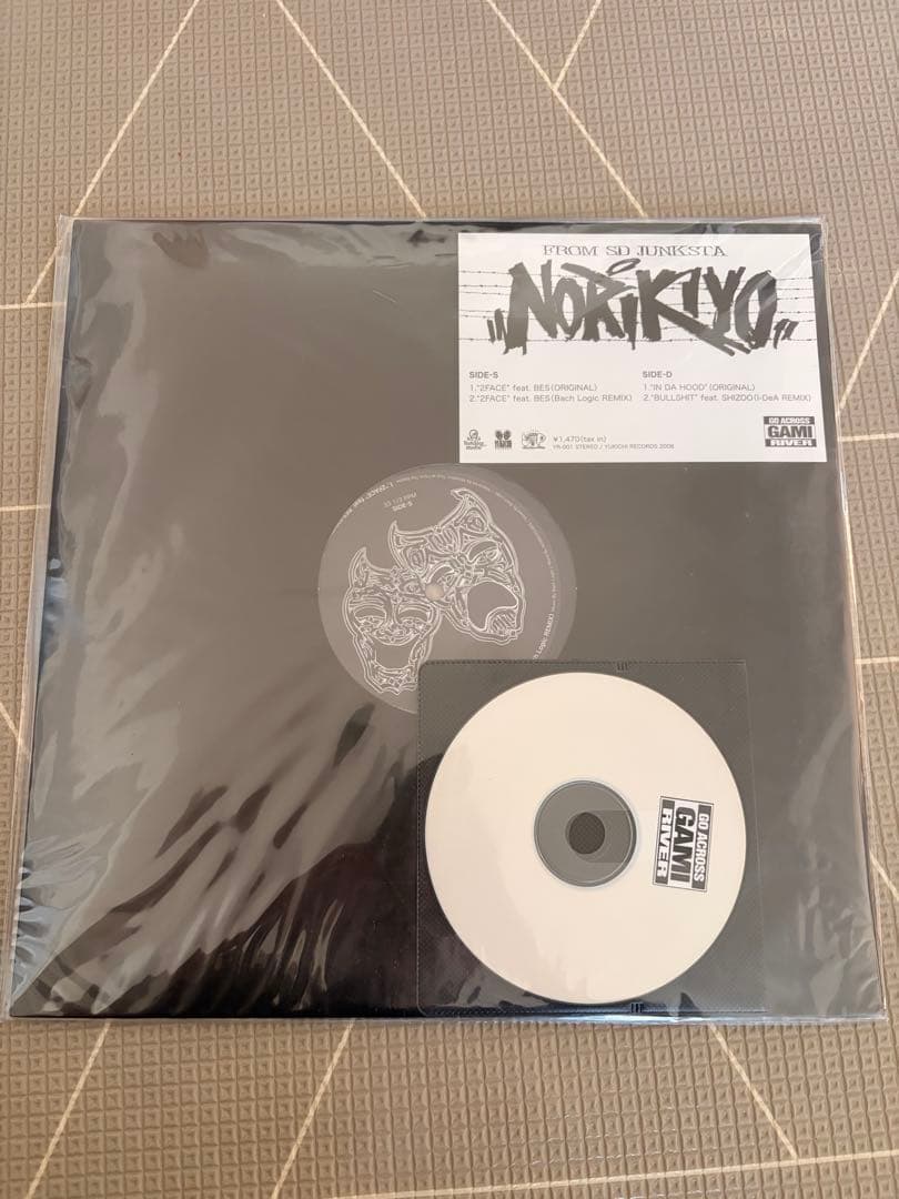 【新品未開封500枚限定プレス】Norikiyo 2face レコード