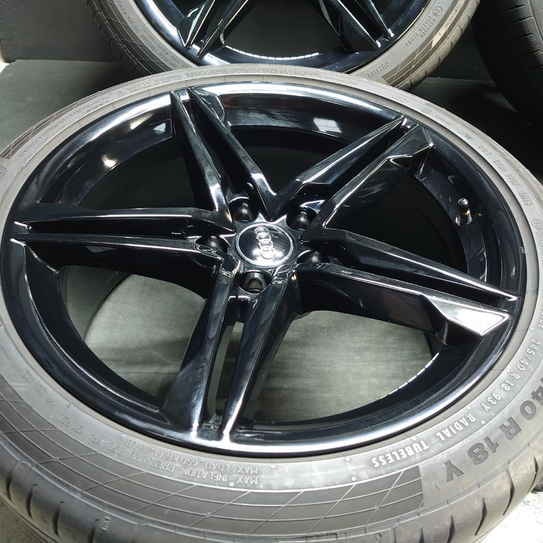 アウディ 8W A5 純正 245/40R18 Sライン PCD112/+29