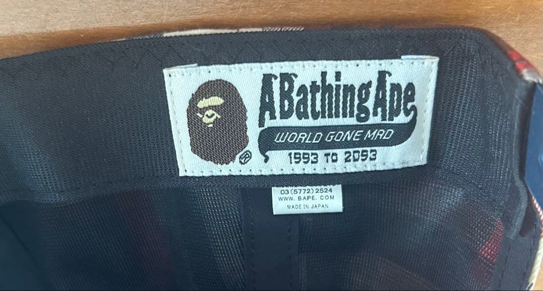 A BATHING APE アベイシング　エイプ　キャップ