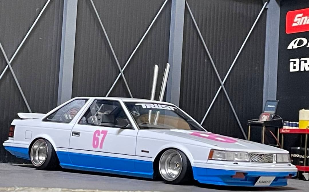 1/18 IG シャコタンブギ　ハジメのソアラ仕様★新品【改カスタム★】