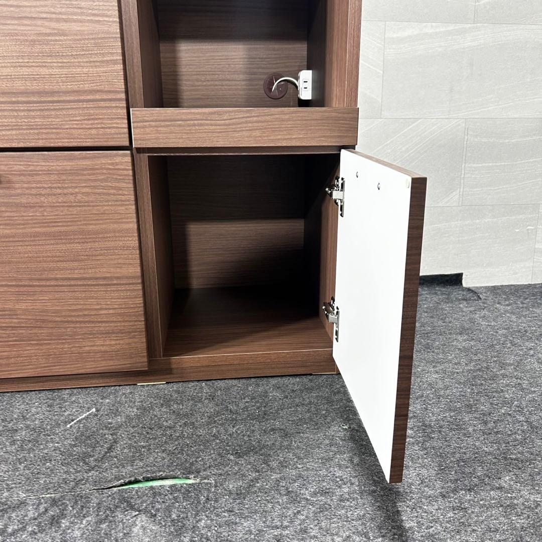 ニトリ キッチンボード 食器棚 SORREL 100KB 家具 d4981