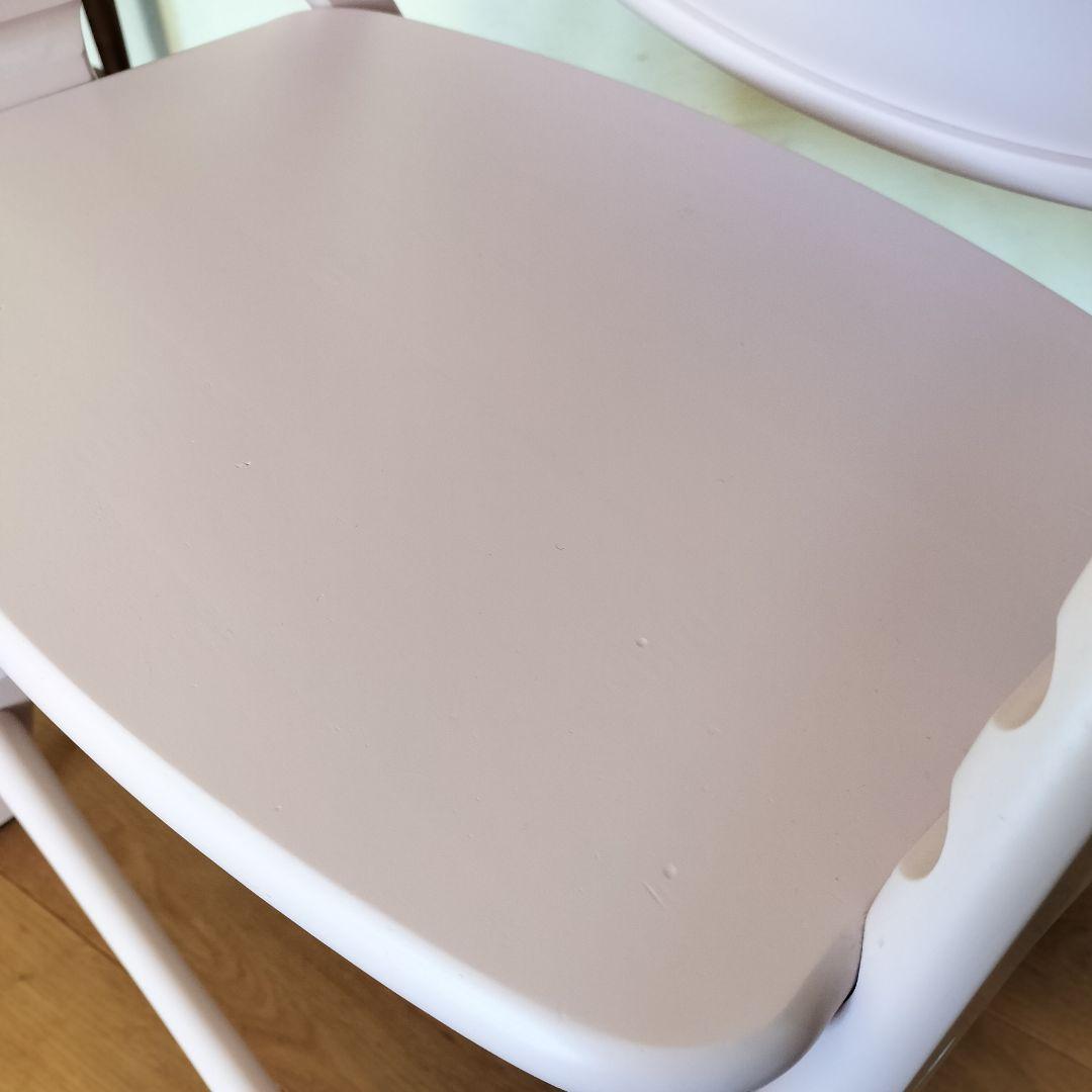 極美品✨ 大和屋 YAMATOYA アッフルチェア ミルキーピンク ベビーチェア