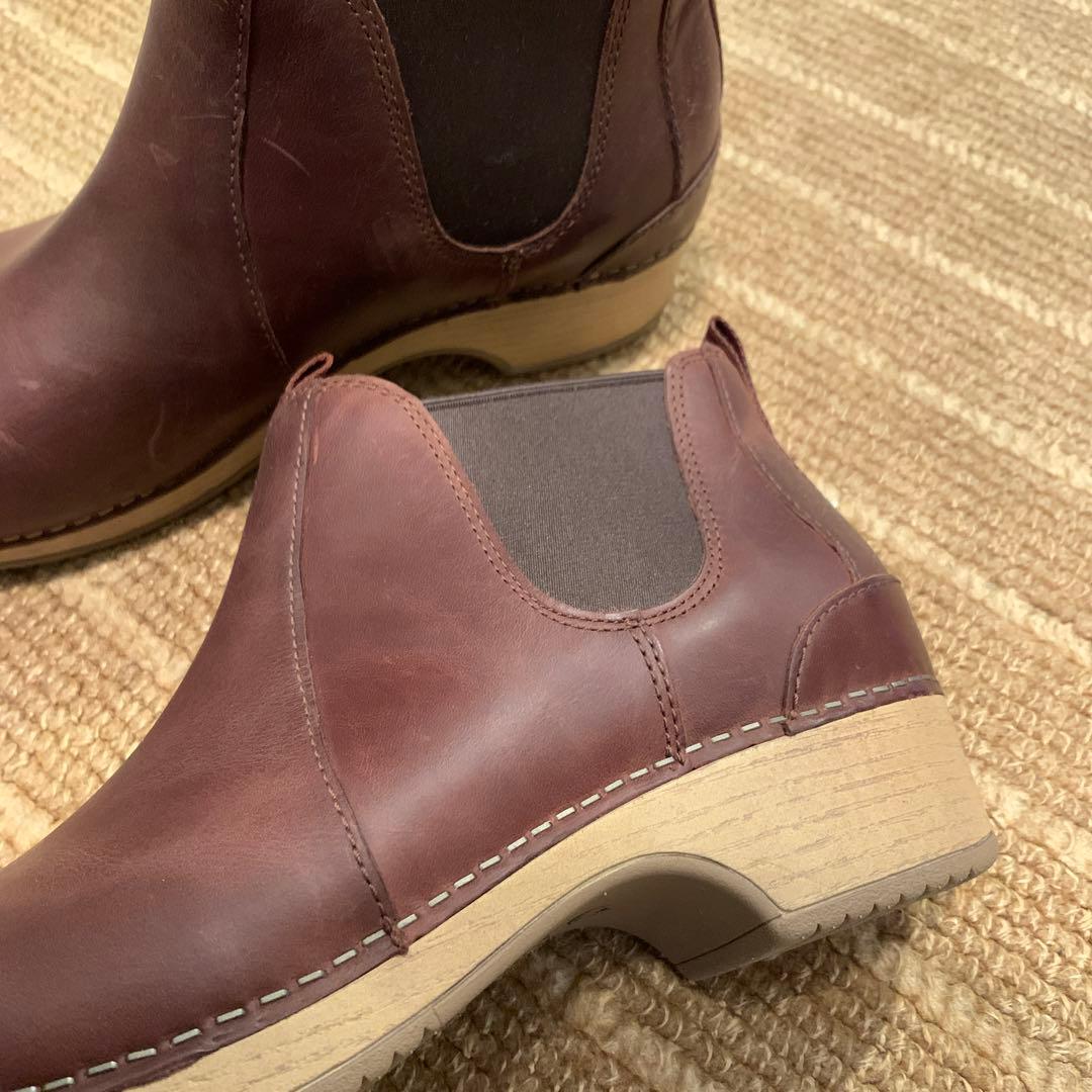 未使用Danskoサイドゴアブーツ 39