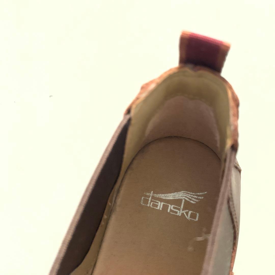 未使用Danskoサイドゴアブーツ 39