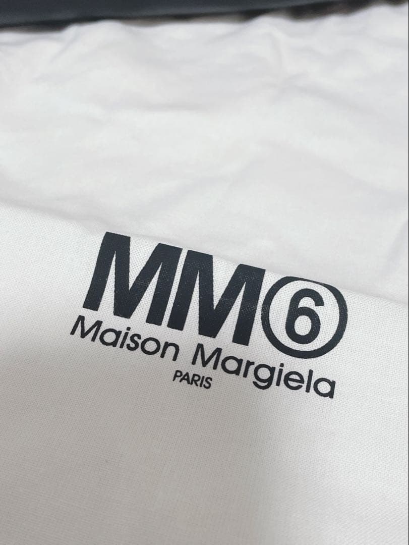 MM6 MAISON MARGIELA ハンドバッグ　ブラック
