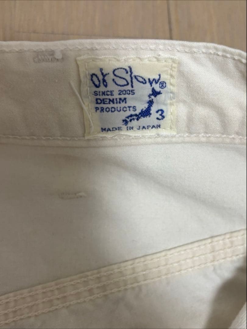 orslow オアスロウ　ペインターパンツ　ペインターパンツ　キナリ