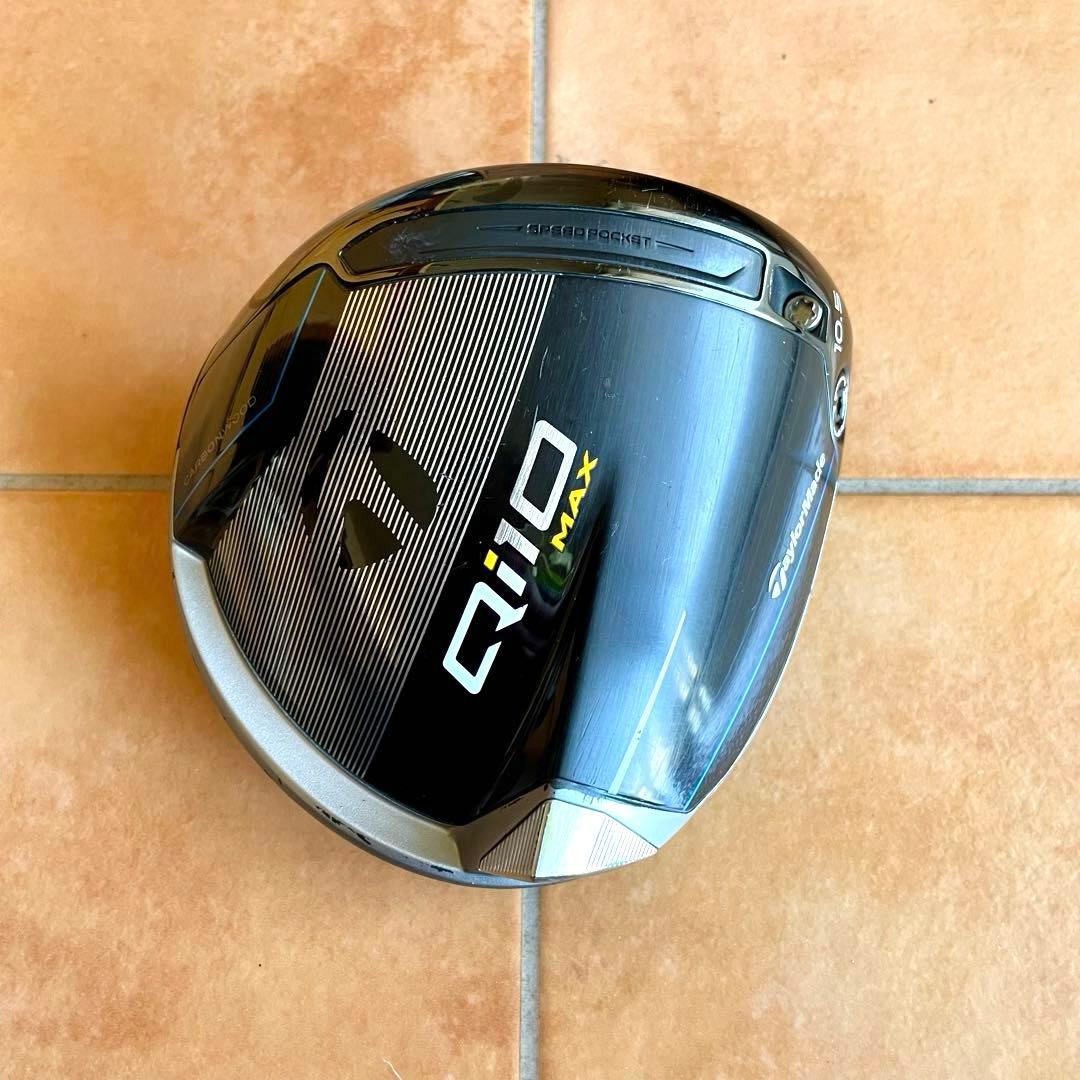 Qi10 MAX ドライバー テーラーメイド ゴルフ クラブ 1W ヘッドのみ