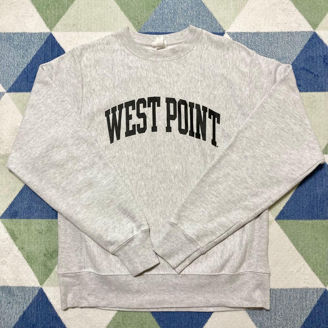 00s Champion WEST POINTリバースウィーブ 青タグ