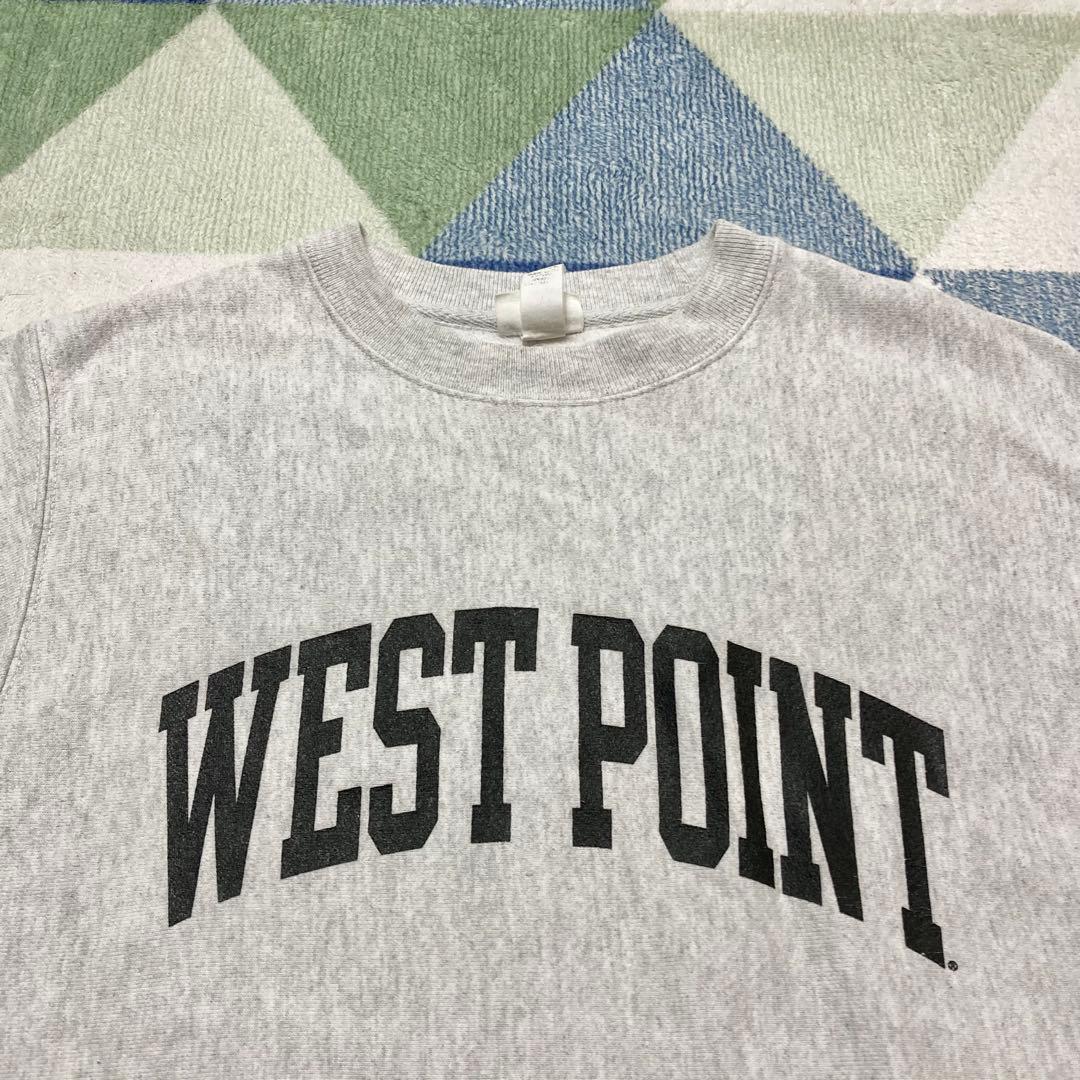 00s Champion WEST POINTリバースウィーブ 青タグ