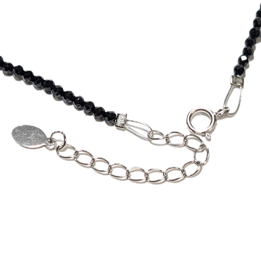 「輝きの守護石」K18WG×ダイヤモンド×スピネル パワーストーンネックレス