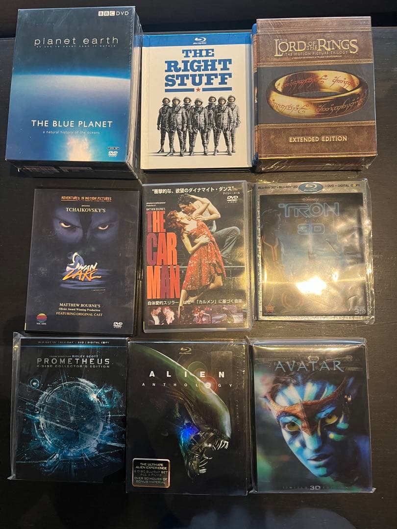 【未使用】輸入DVD・ブルーレイ セット