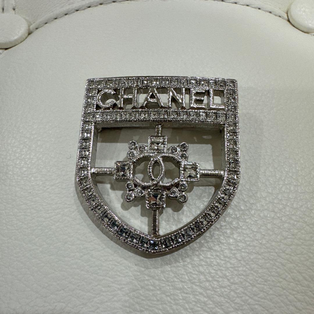 【ニちゃん専用】CHANEL シャネル ブローチ シルバー コスチューム