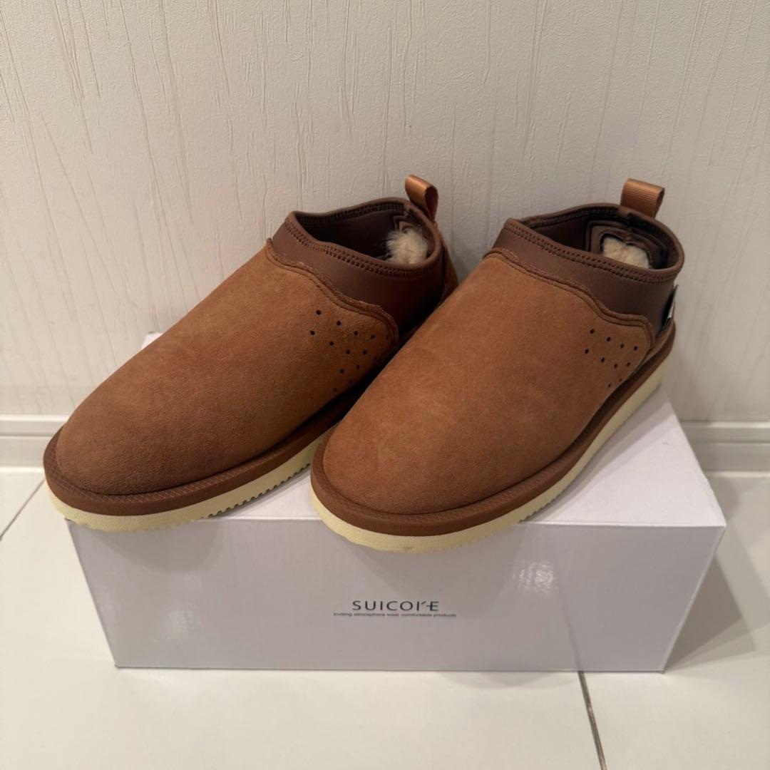 suicoke ムートンブーツ スリッポン
