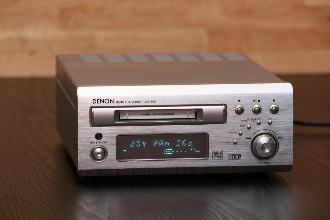 DENON DMD-M50 MDデッキ　MDプレイヤー/レコーダー　 完動品