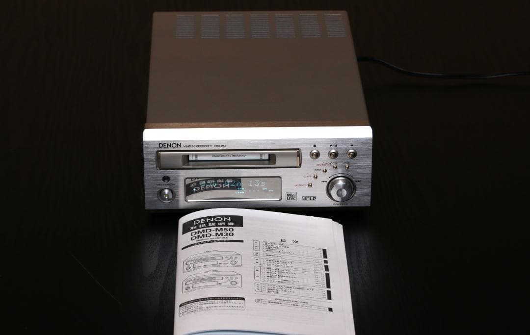 DENON DMD-M50 MDデッキ　MDプレイヤー/レコーダー　 完動品