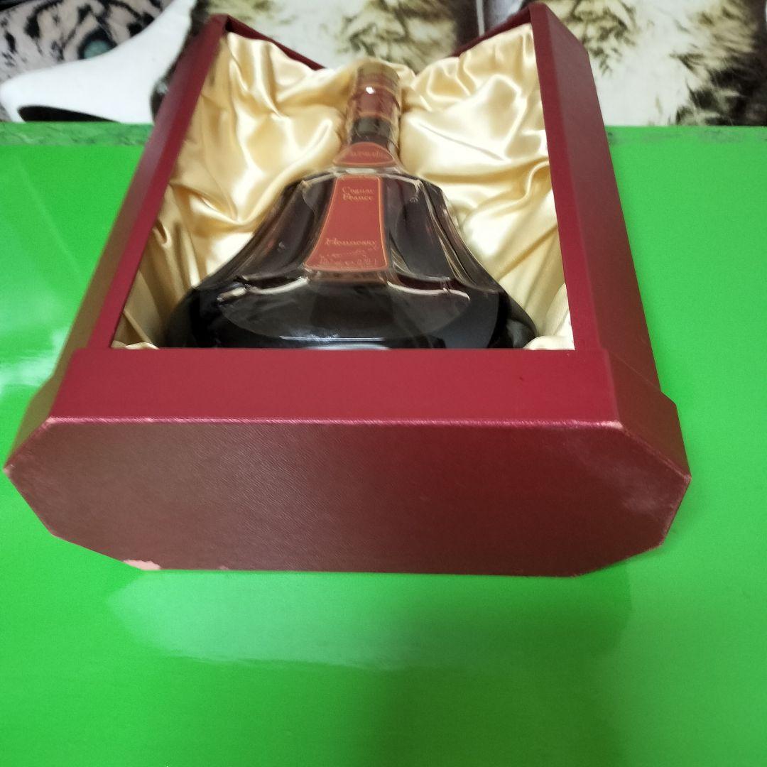 Hennessy ブランデー 700ml クリスタルサンドブラストグラス付き