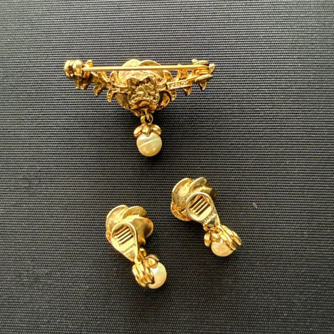 KENZO ブローチ&イヤリング