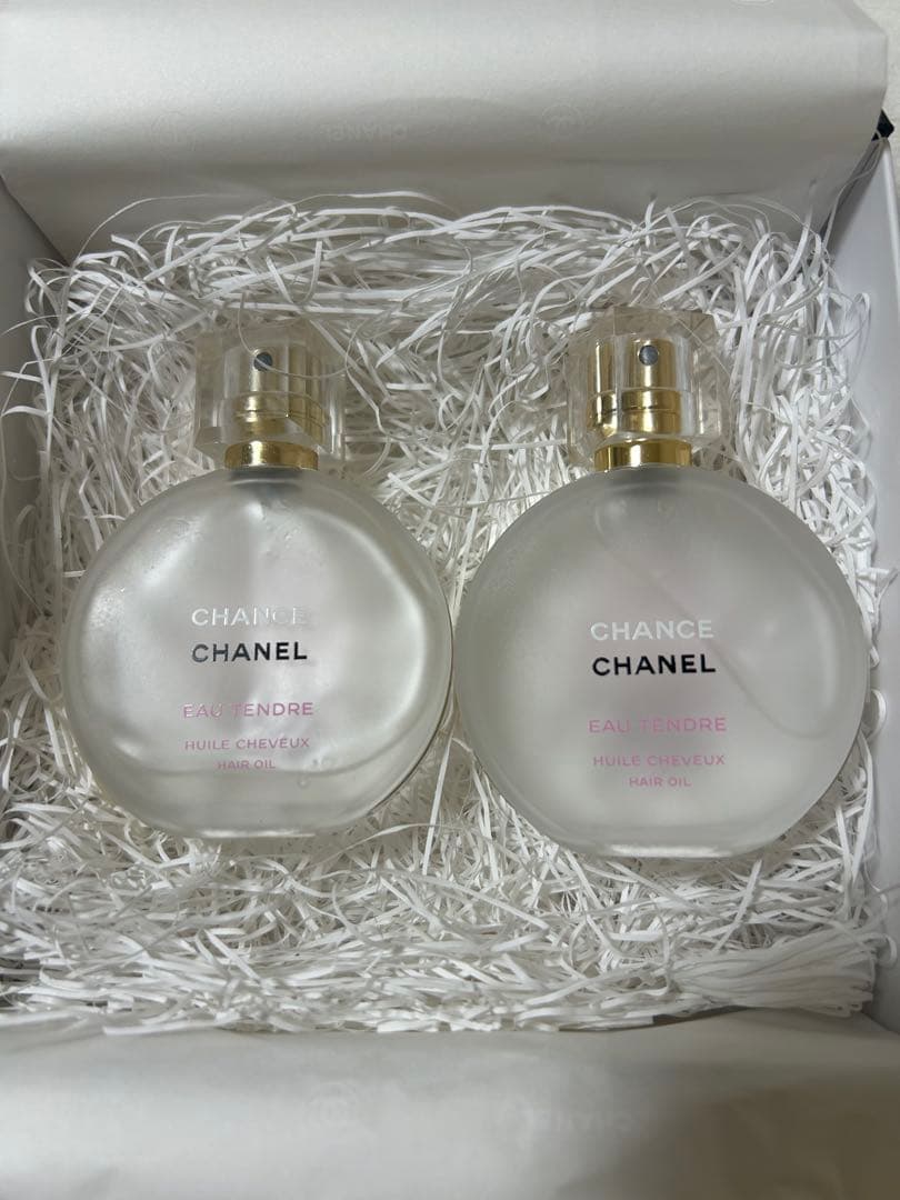 シャネルチャンス オー タンドゥルヘアオイル35ml 2個セット未使用に近い