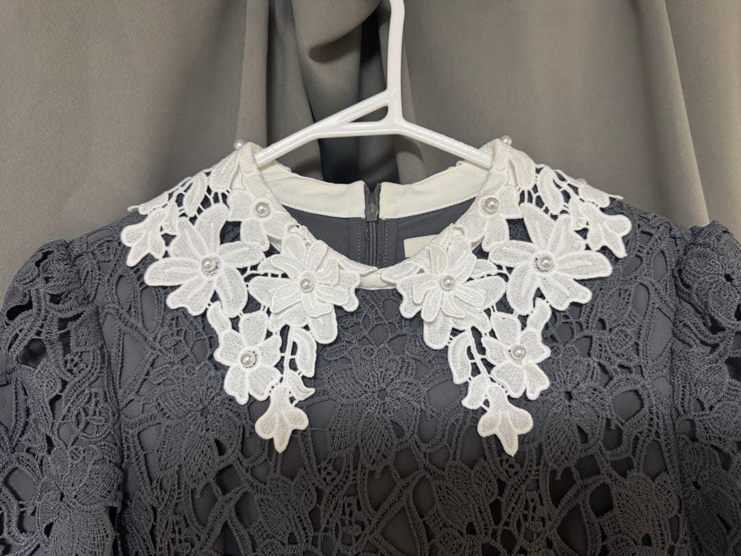 Leja LEJA 花柄レースカラー Mサイズ