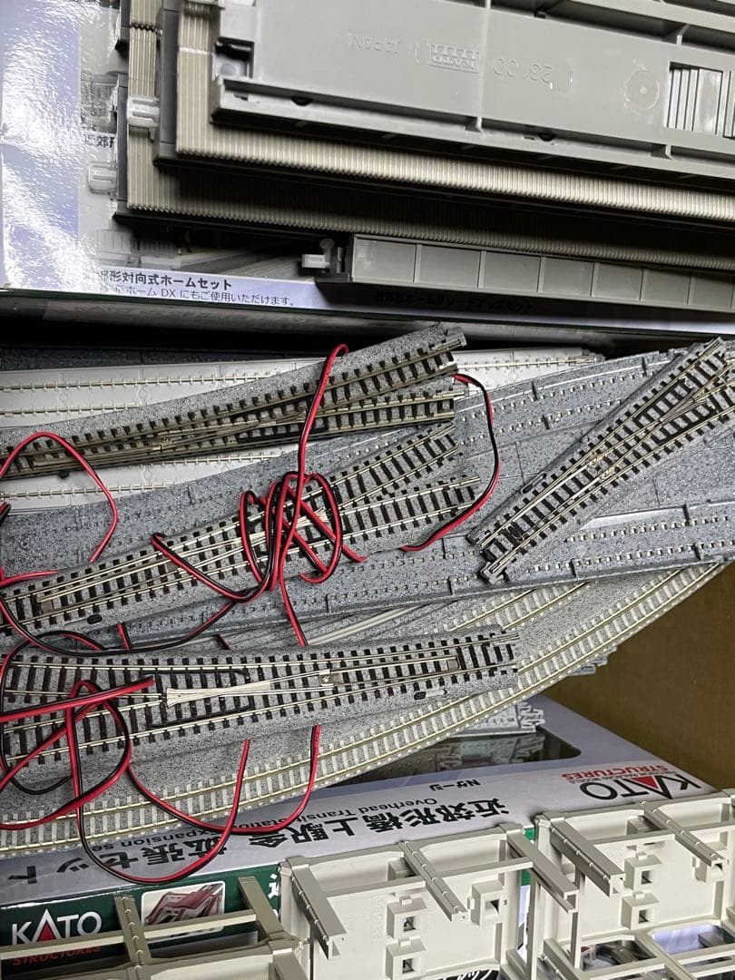 nゲージ KATO レール　ホーム　パワーパック セット‼️ 引退品