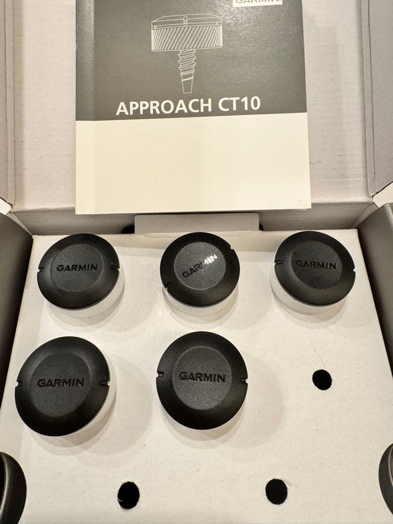 【新品5個、使用済み4個】GARMIN APPROACH CT10