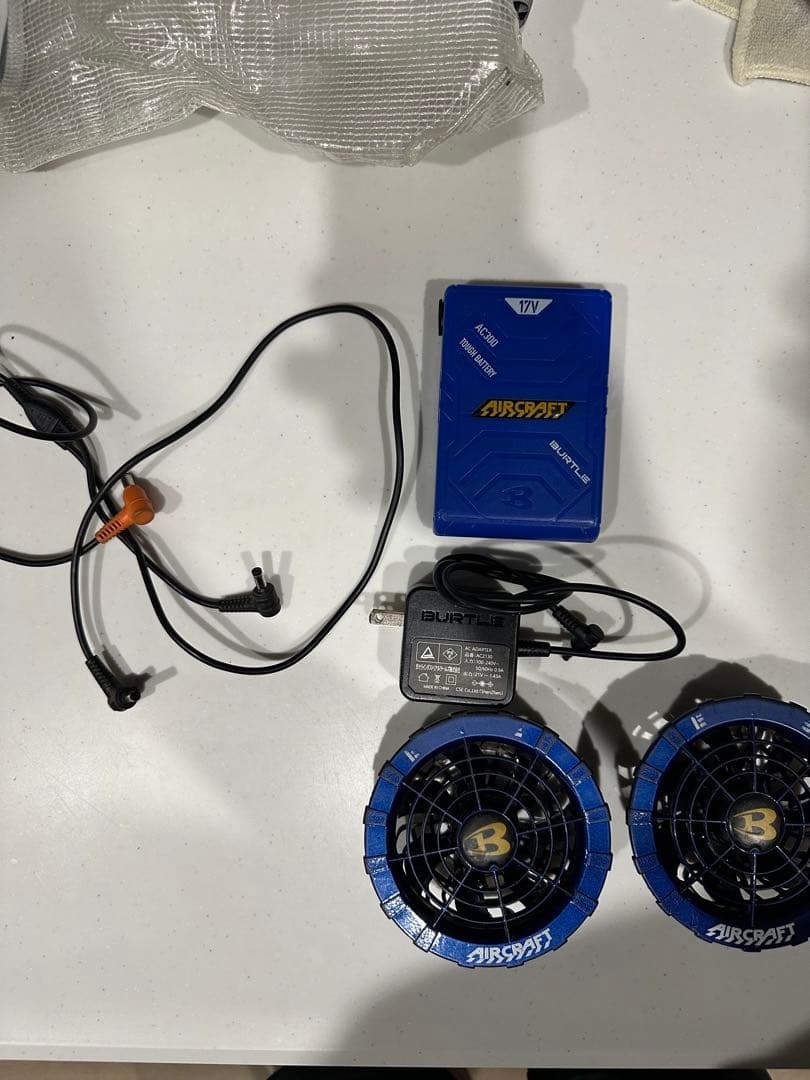 AIRCRAFT AC300 空調服用ファン 2台セット