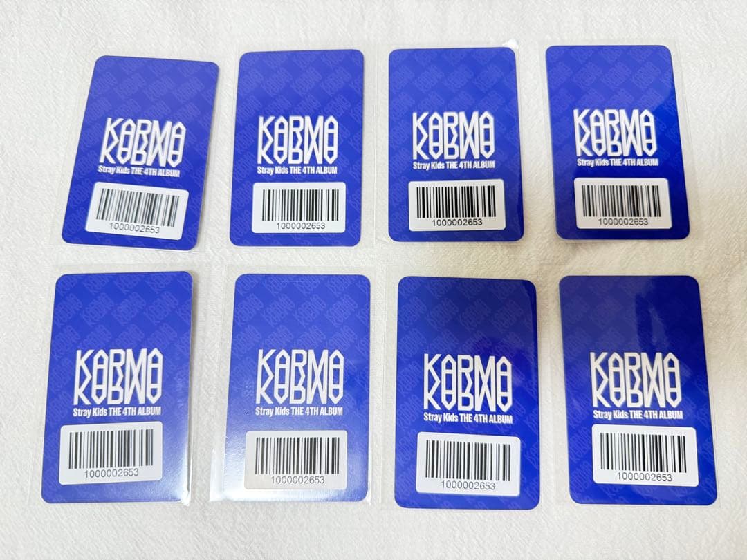 【公式品】KARMA FANS リスニング イベント特典トレカ　コンプ