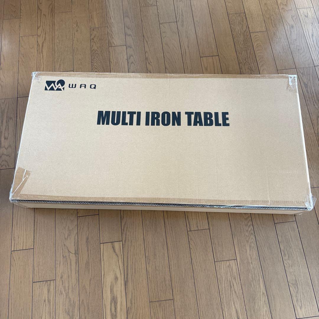 WAQ MULTI IRON TABLE パネル式アイアンテーブル 折りたたみ式