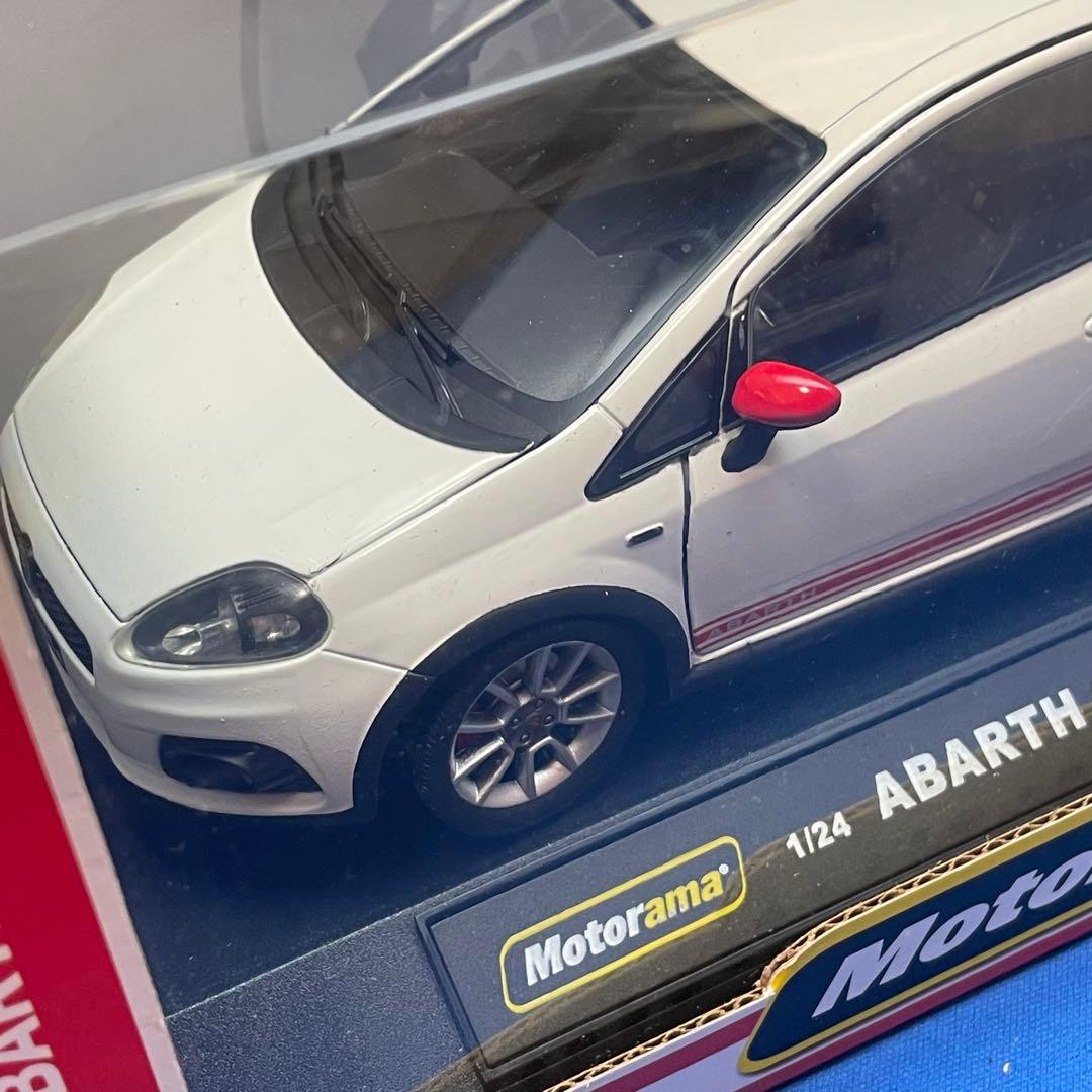 値下げ！1/24 ミニカー　アバルト純正GRANDE PUNTO